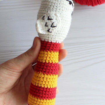 Hedwig white owl rattle /Potters friend