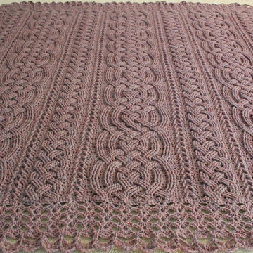 Aberdeen Cable Blanket