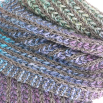 Easy Brioche Scarf