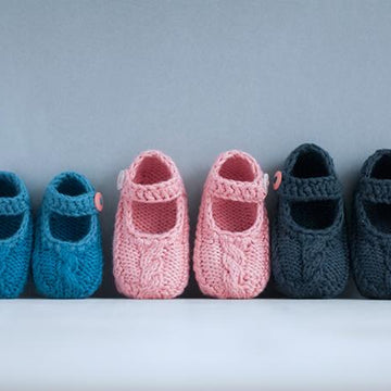 Mary Jane Cable Shoe