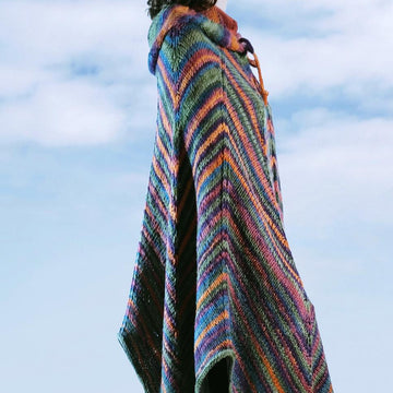 Maple Leaf Poncho