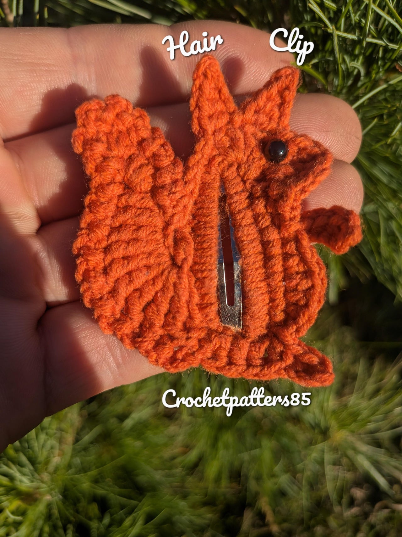Squirrel Hair Clip English _US
