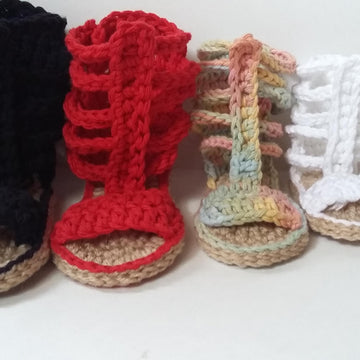 Infant Gladiator Sandals 4 sizes 0m-12m