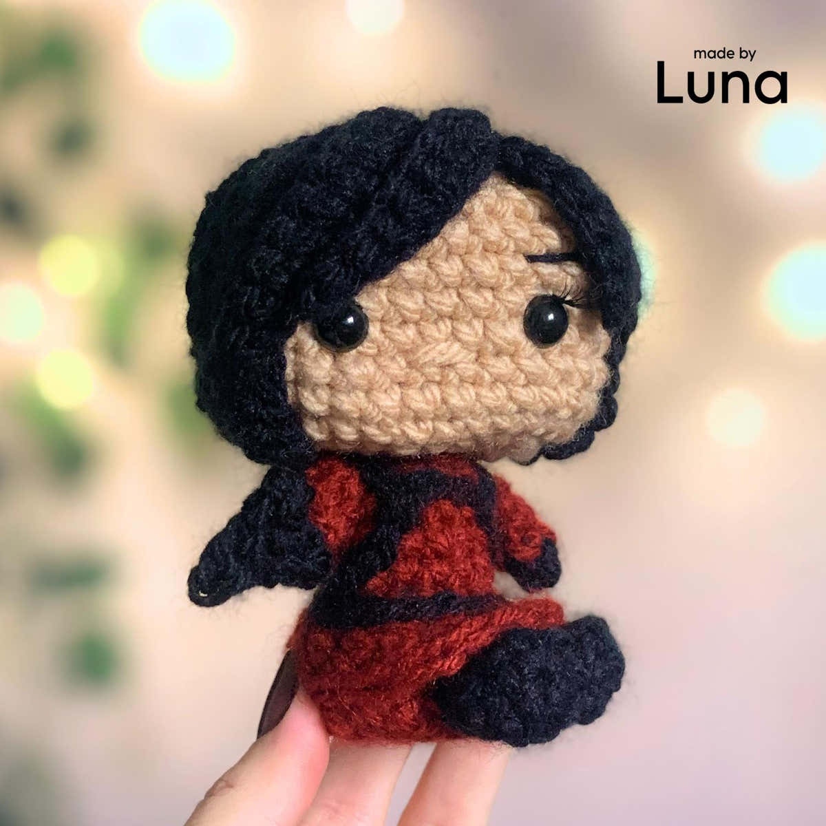Ada Wong RE4 Crochet Pattern PDF | Resident Evil 4 Remake Amigurumi Pattern