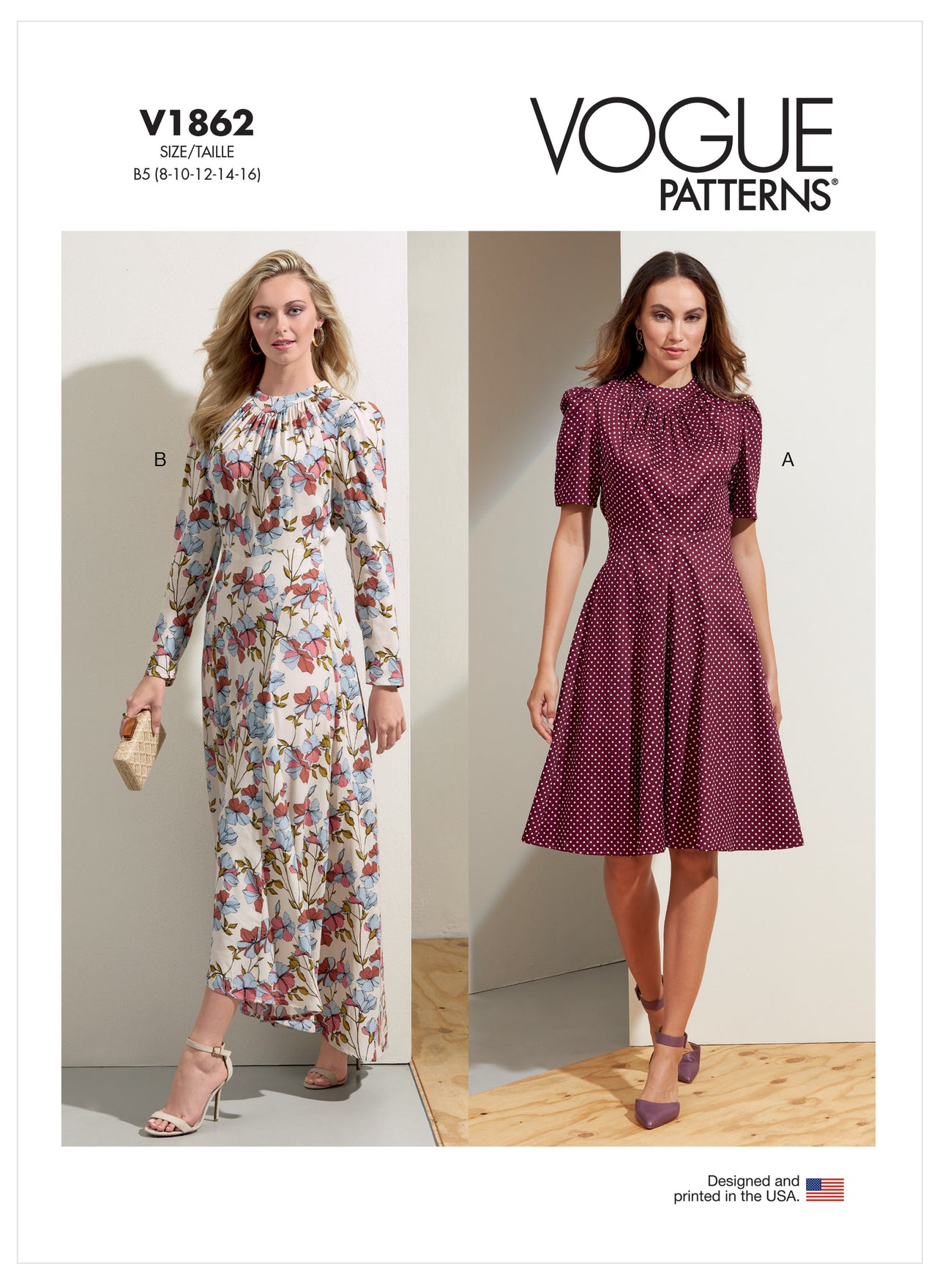 Vogue Misses' Dress V1862 - Sewing Pattern