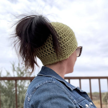 Messy Bun Beanie