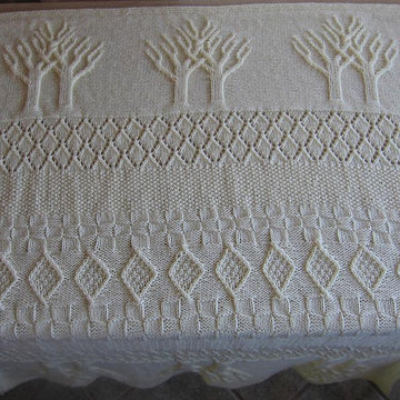 Banyan Love Super Sampler Baby Afghan Lap Blanket 45" x 50"