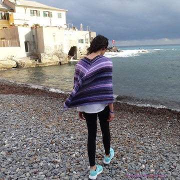 Mix di colori per un poncho