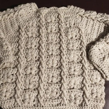 Flowerpot Baby Sweater