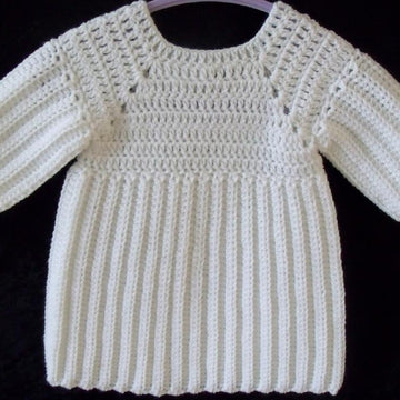 Baby Ribbed Jumper Dress & Pinafore