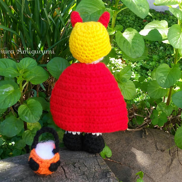 Crochet pattern Halloween devil