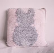 Fluffy Bunny Cushion Cover