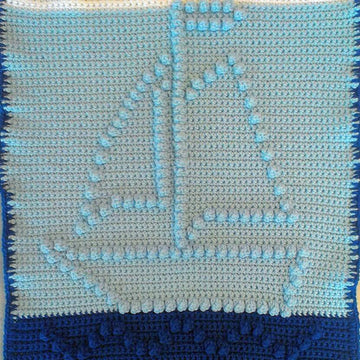 Sailboat Baby Blanket