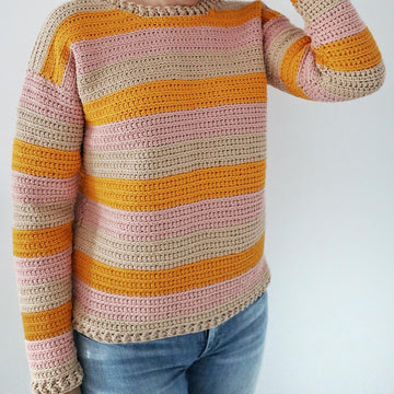 Sunset Stripes Sweater