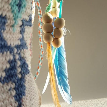 Feather Mochila Bag