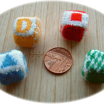 1:12th scale alphabet blocks