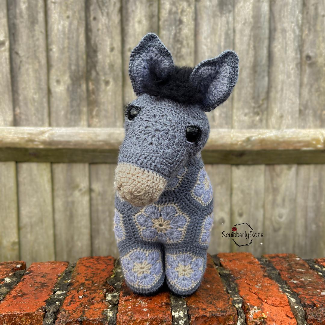 Derek The African Flower Donkey