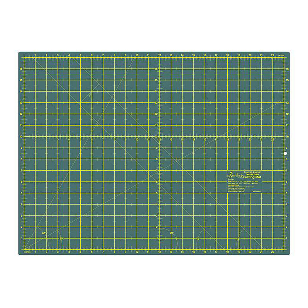 Sew Easy 60 x 45cm Double Sided Cutting Mat