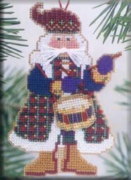 Mill Hill Drum Santa Cross Stitch Kit