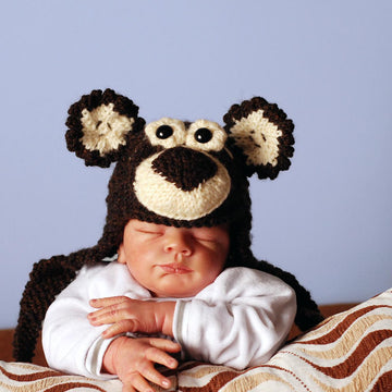 New Born Baby Bear Hat
