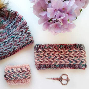Banded Braids Headband & Cozy