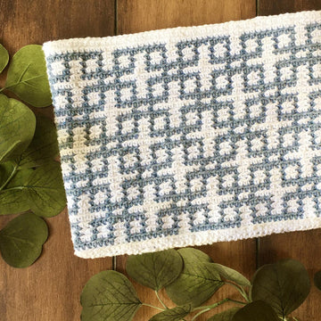 Lattice Tapestry Pouch