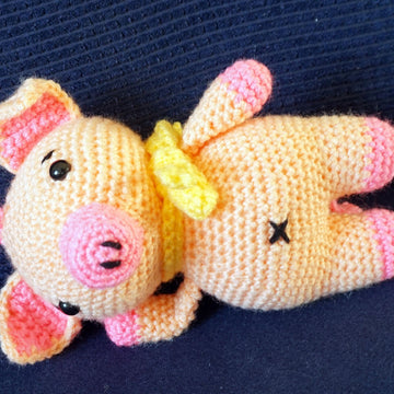 Crochet Pattern Lucky Charm Piggy!
