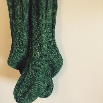 Mixture worsted socks