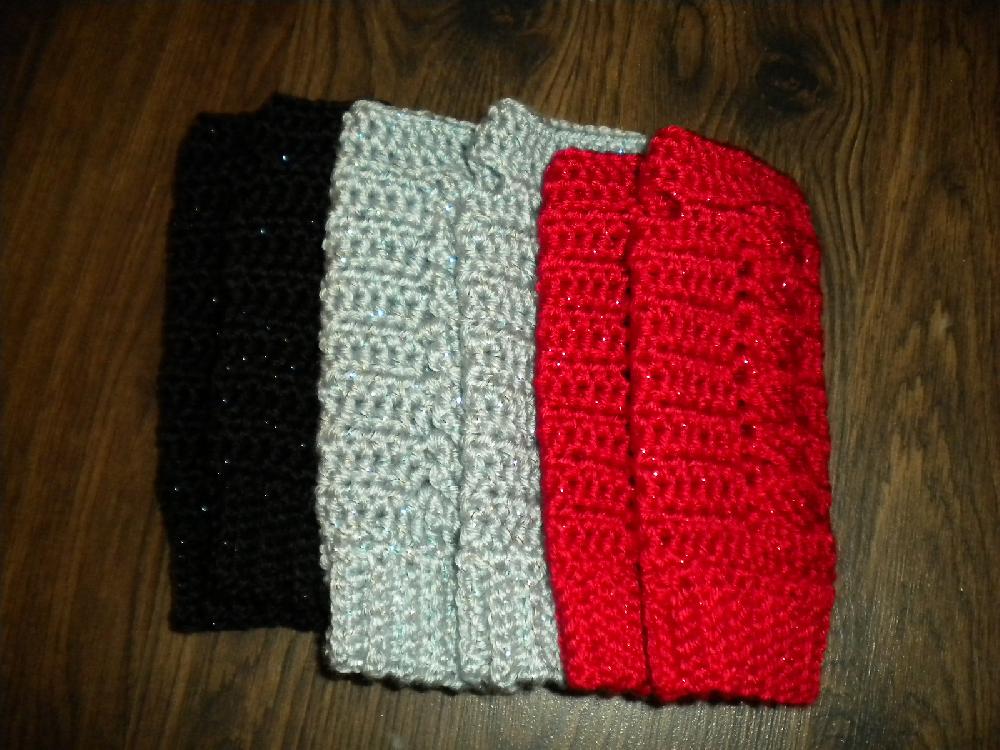 Wrapped in Kables Fingerless Gloves