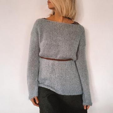Oversize Mohair Cobweb