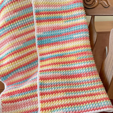 Sweet Roll Ice Cream Baby Blanket (DK weight)