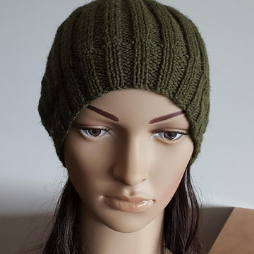 Everly - firm or slouchy rib beanie