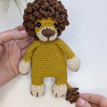 Crochet snuggler pattern, crochet lion baby lovey blanket pattern