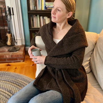 Wine Cardigan