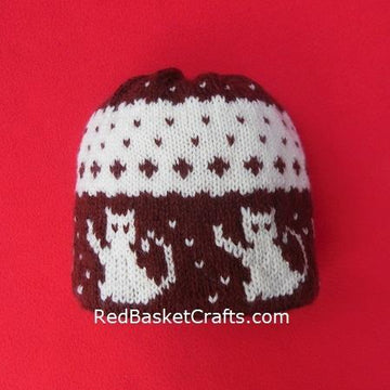 Snow Cat Hat
