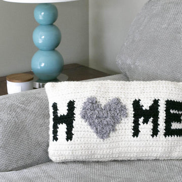 Home Heart Pillow