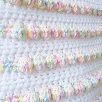 Reversible Bobble Highlight Cushion