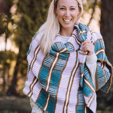 Color Me Plaid Brioche Wrap