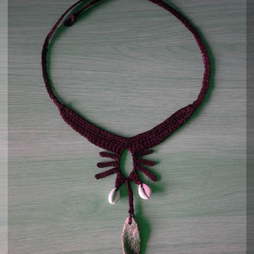 Crochet Necklace Pattern Tribal Spider Jewelry