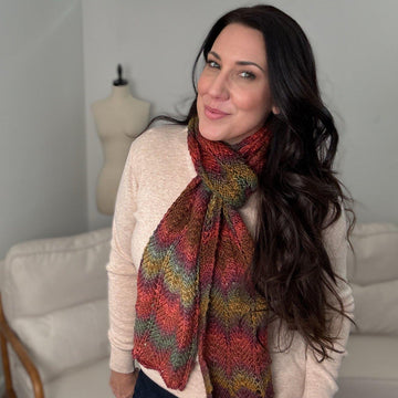 Sandpiper Chevron Scarf