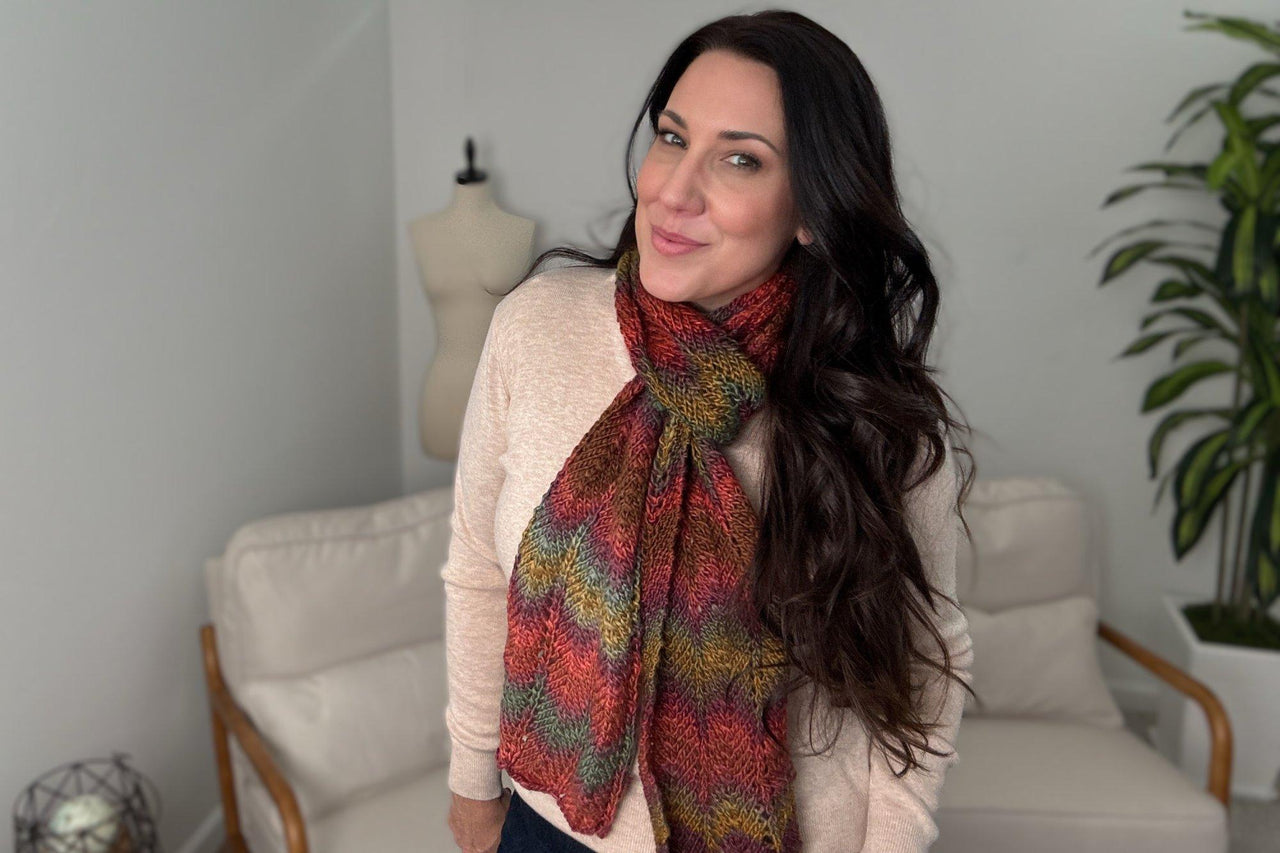 Sandpiper Chevron Scarf