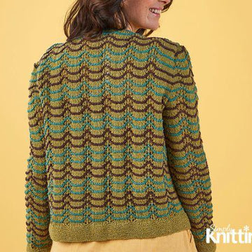 Peacock Tail Lace Cardigan