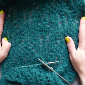 Lacy Leaves Shawl