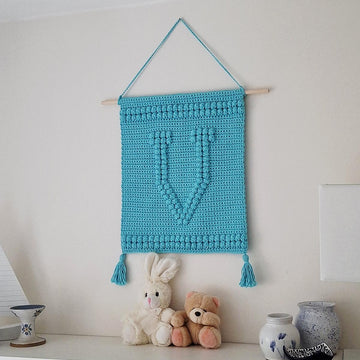 Letter V Wallhanging