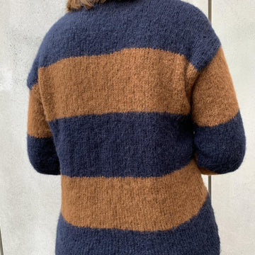 Pullover mit Blockstreifen