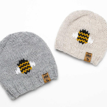 Bee Hat Beanie Toque Winter Baby Children Women Men
