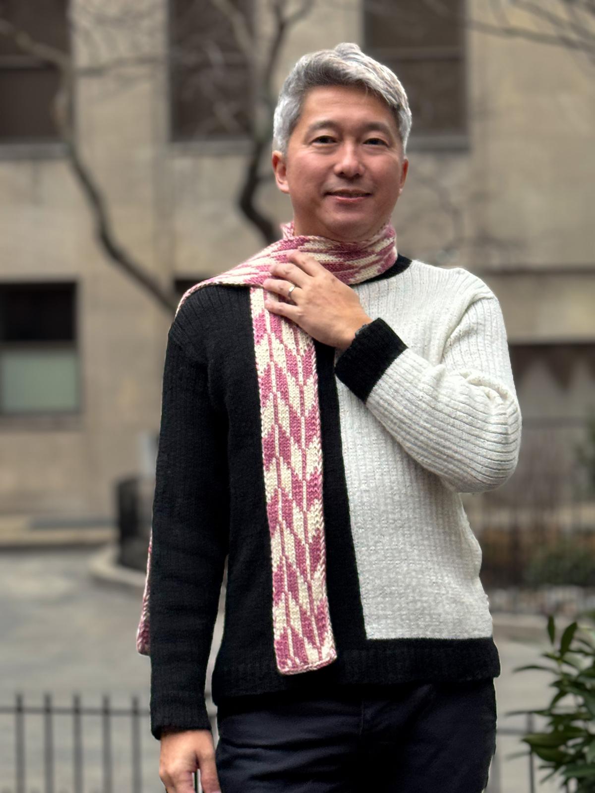 Feathered Arrow Scarf