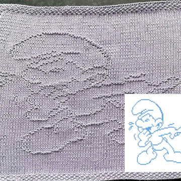 Nr. 905 Laughter Smurf 89 stitches