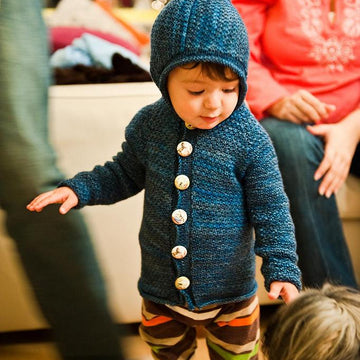 Sugar Bear Hooded Cardi