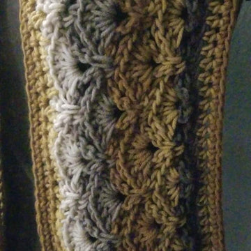 Falling Fans scarf